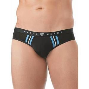 NEW GREGG HOMME push up 2.0 enhancement brief with removable pad in black